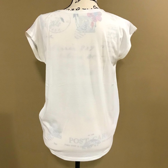 HP🎉 SHEIN | Floral Print Short Sleeve Top - Picture 3 of 3